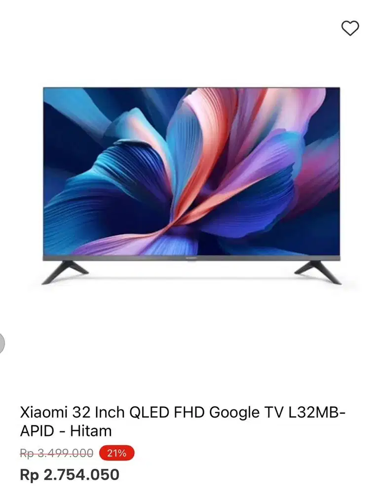 XIAOMI GOOGLE TV 32inc
