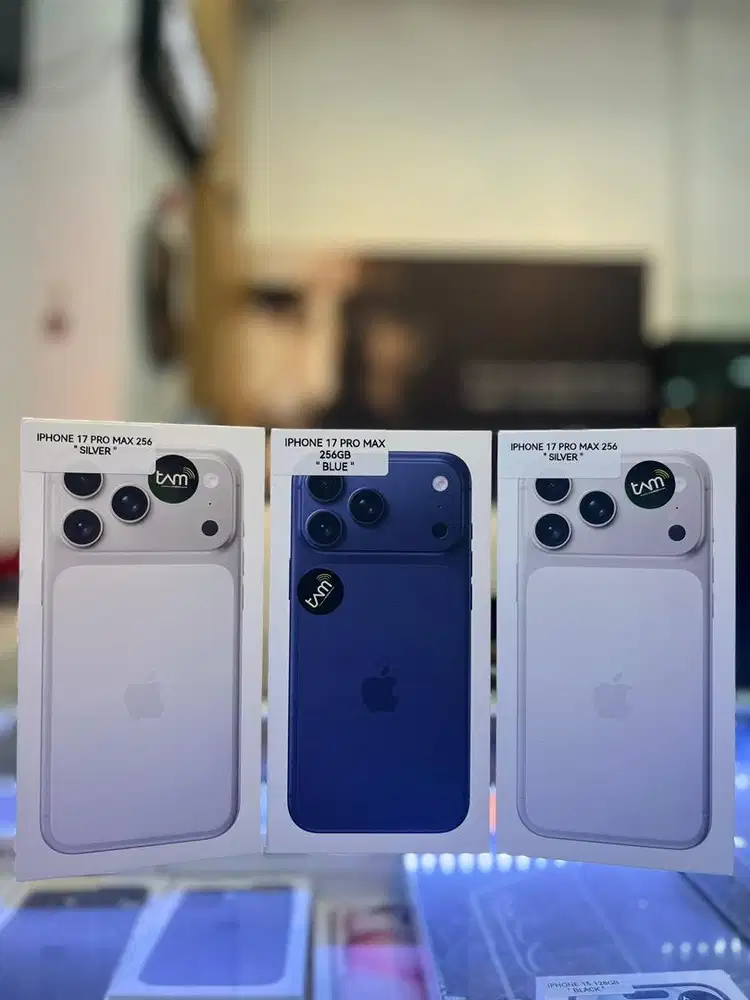IPHONE 17 PROMAX 256GB GARANSI RESMI IBOX 1TAHUN