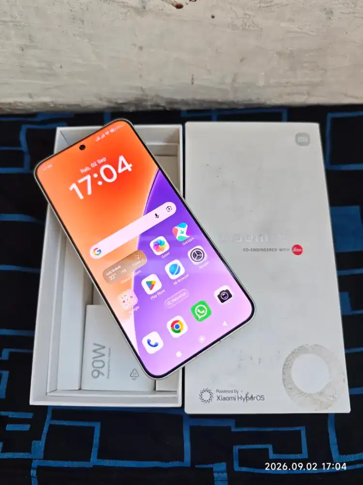 Xiaomi 15 12/256 Fullset ori no minus