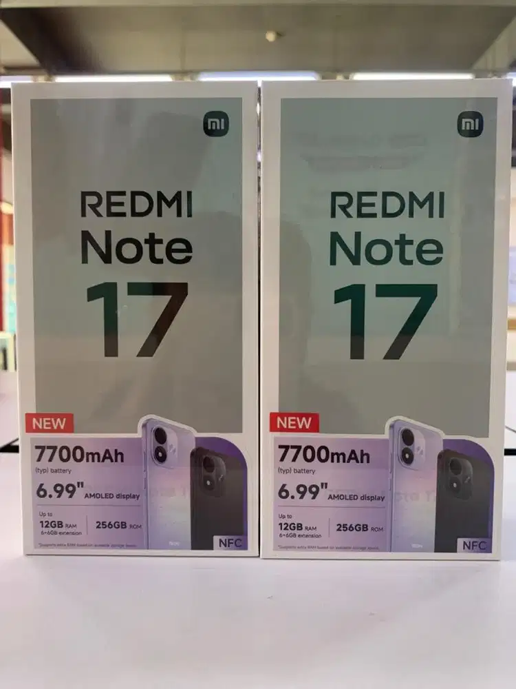 Xiaomi Redmi Note 17 6/256 Garansi Resmi Indonesia