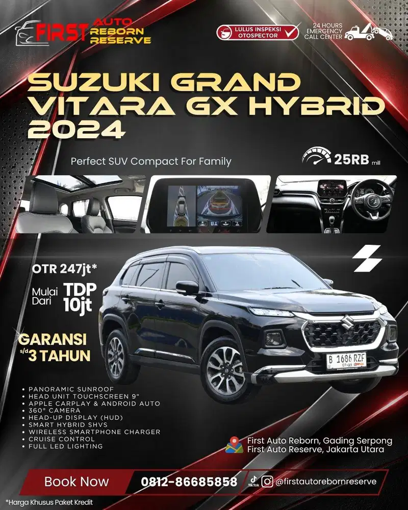 (TDP10jtan) Suzuki Grand Vitara GX Hybrid 2024