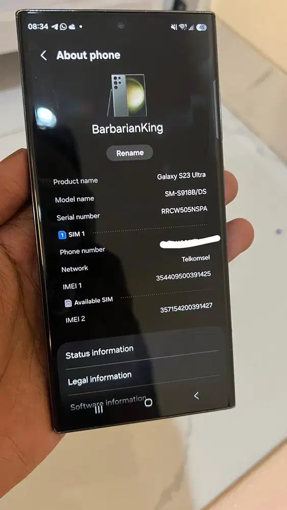 Samsung s23 Ultra 512Gb
