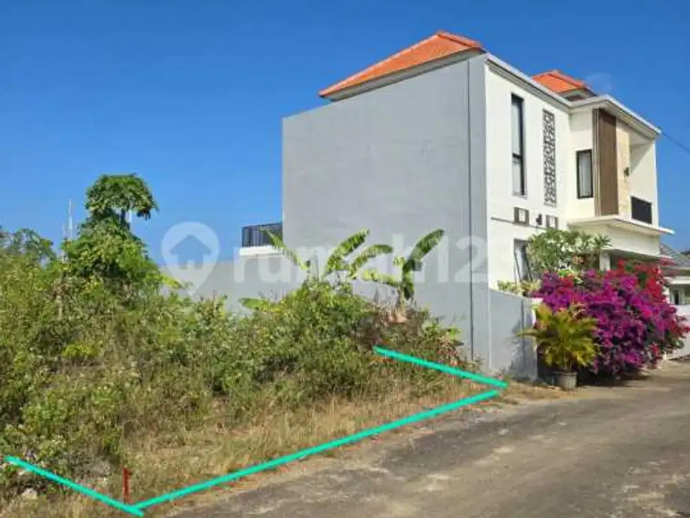 Tanah View Laut di Kutuh - Cocok Bangun Villa/Guest House 2 Lantai, SHM 210M²