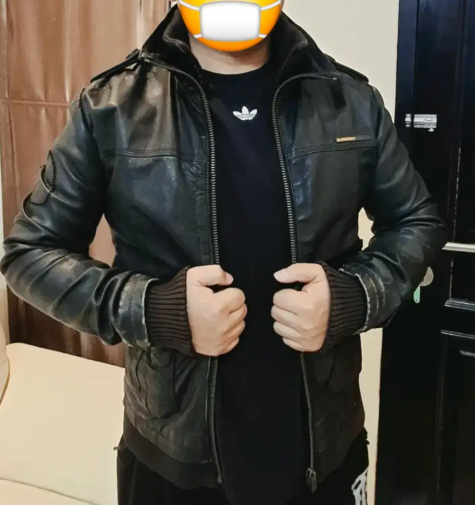 Jaket Kulit Premium Superdry
