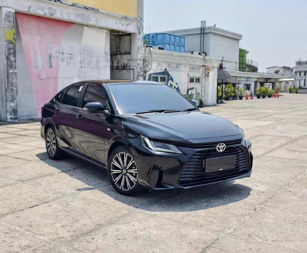 [KM 30.000AN]TOYOTA NEW VIOS 1.5 G CVT HITAM AT 2023 NON TSS