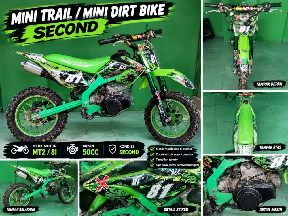 DIRT BIKE 50CC TRAIL MINI ADVENTURE MT2