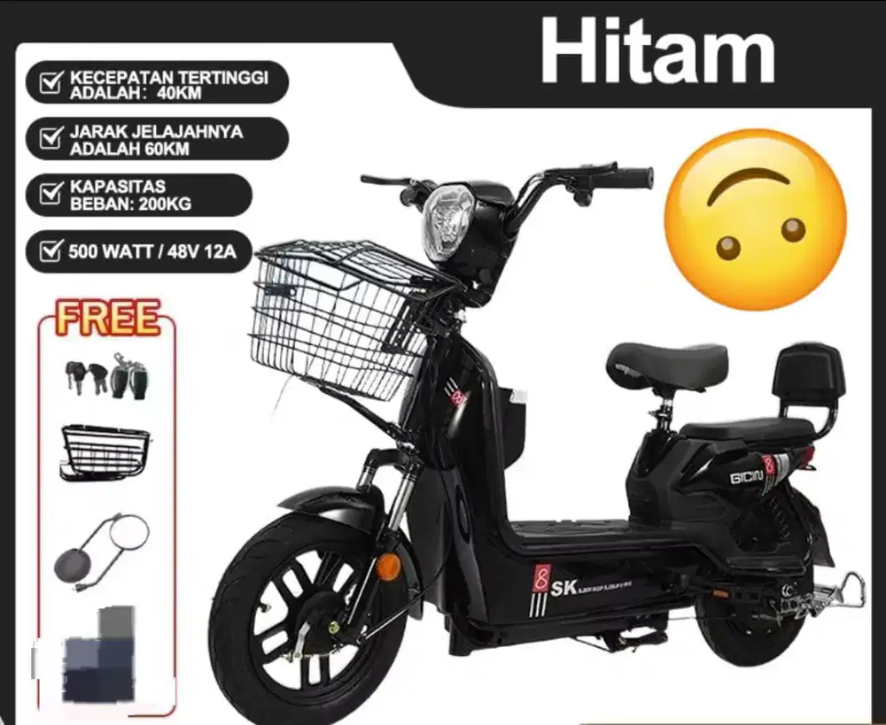 Sepeda listrik GICIN 8
