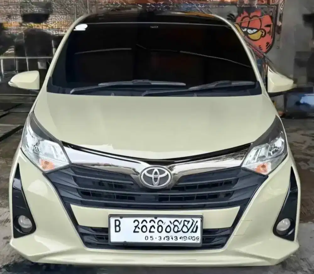 Toyota calya matic 1.2 G warna khaki