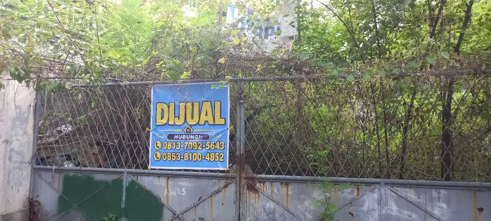 Dijual tanah di Jalan Mojopahit Medan