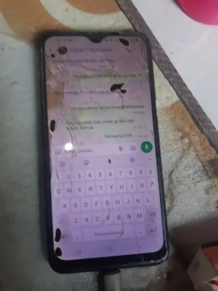 Jal hp samsung a10s kadaan seperti gambar