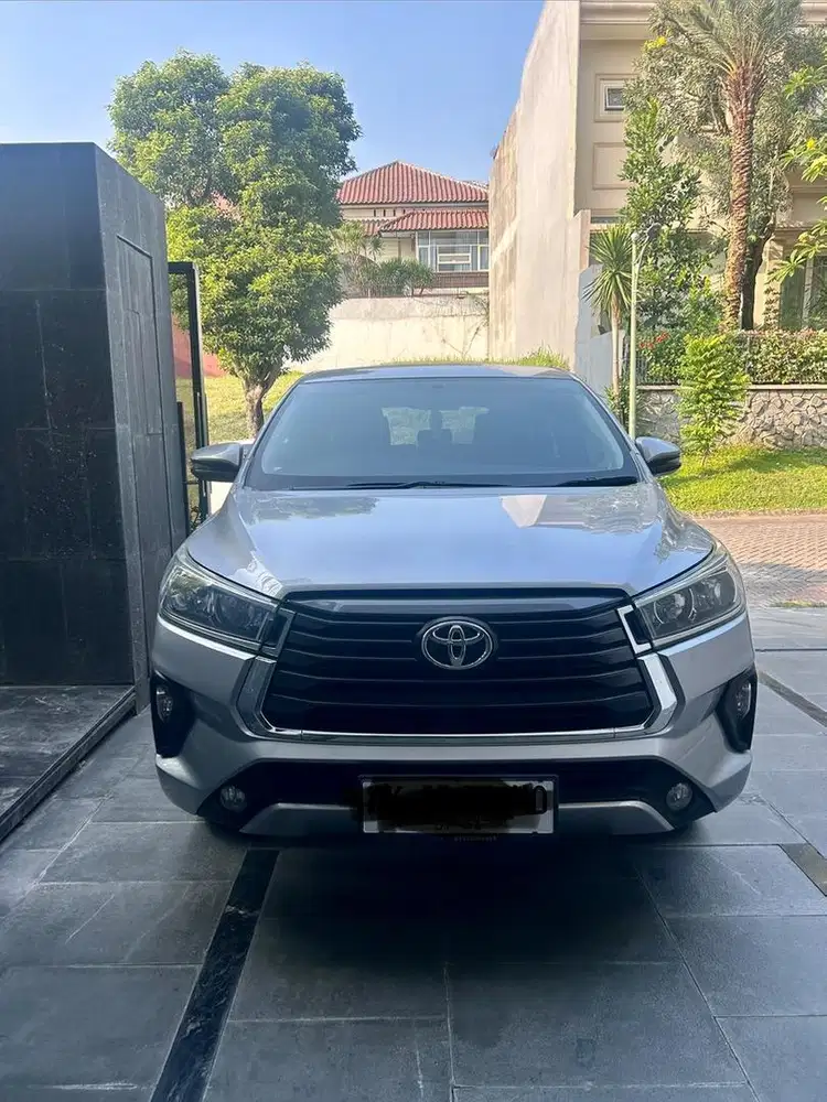 Toyota Innova Reborn th 2021 type 2.0 G At silver samsat baru