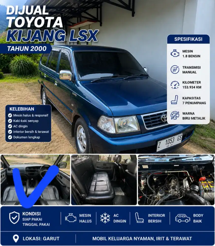 Lsx efi 1.8 tahun 2000 bensin manual