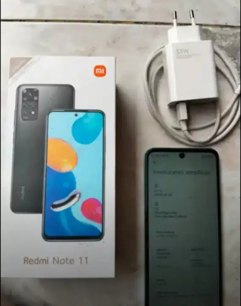 Xiaomi redmi note 11 ram 4/128 Fulset