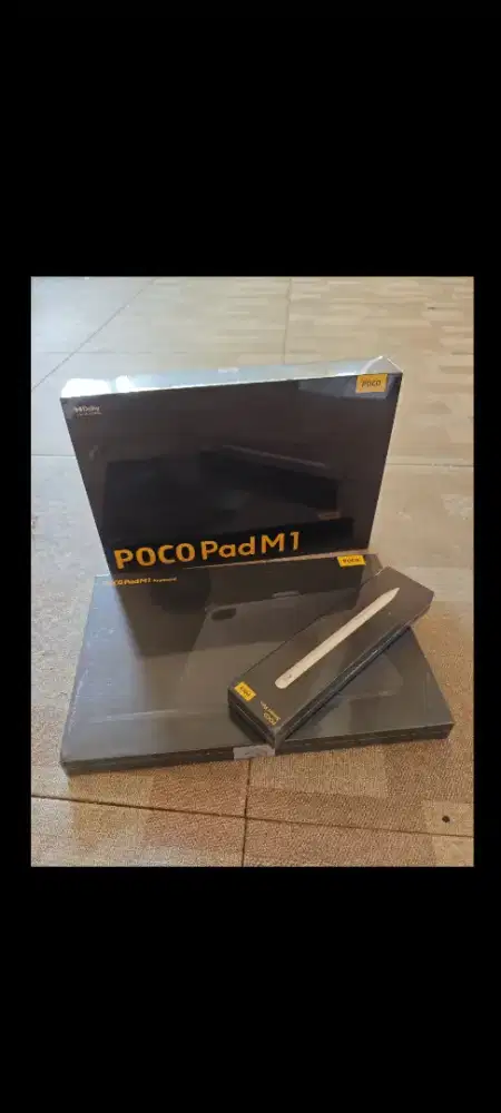 Tablet xiaomi poco pad M1 ram 8gb 256gb