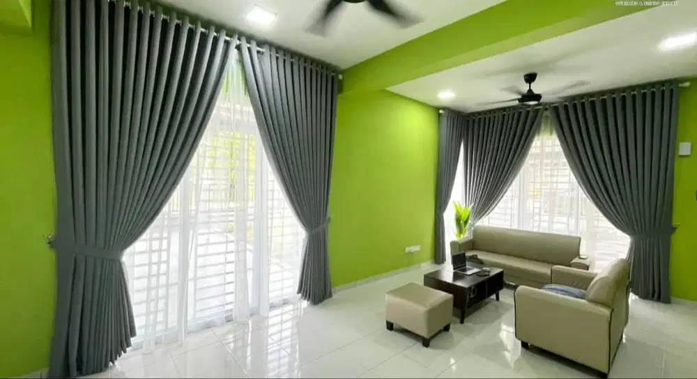 Jual gorden model terbaru gorden blackout vitrase gorden skat klinik