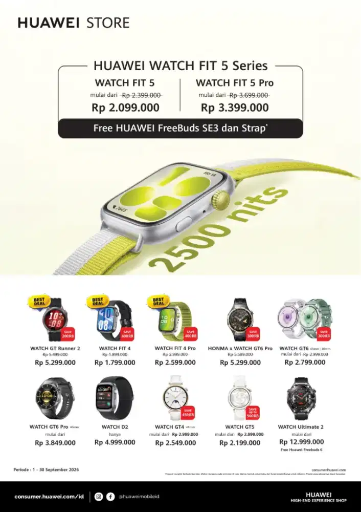 huawi watch fit 5