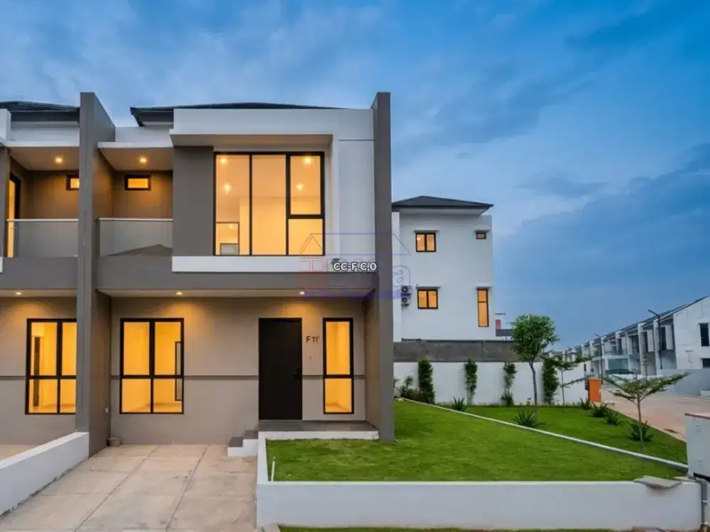 Rumah 2 Lantai di Diamond Pavilion Cluster Asscher