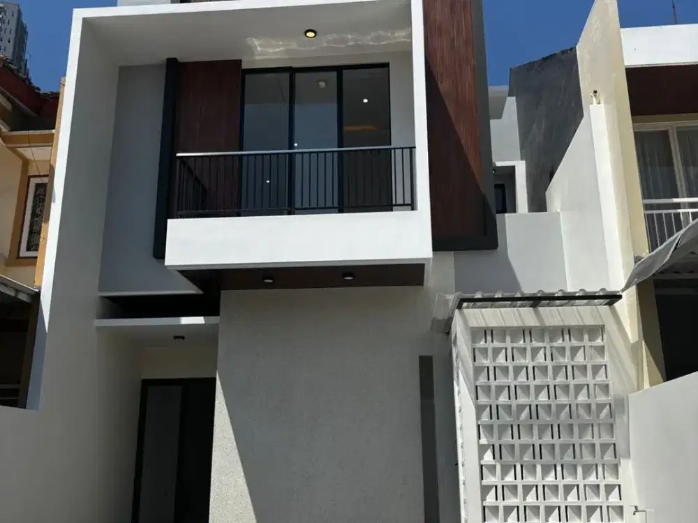 sorento pakuwon city surabaya rumah baru gress dekat mall
