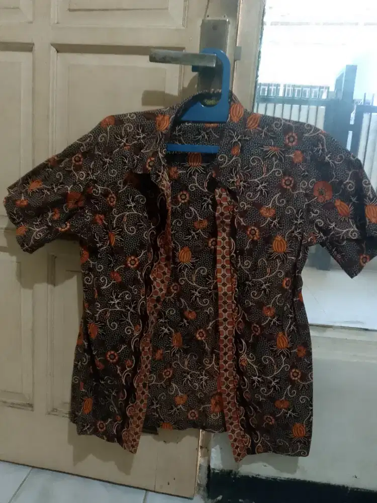 Batik pria lengan pendek