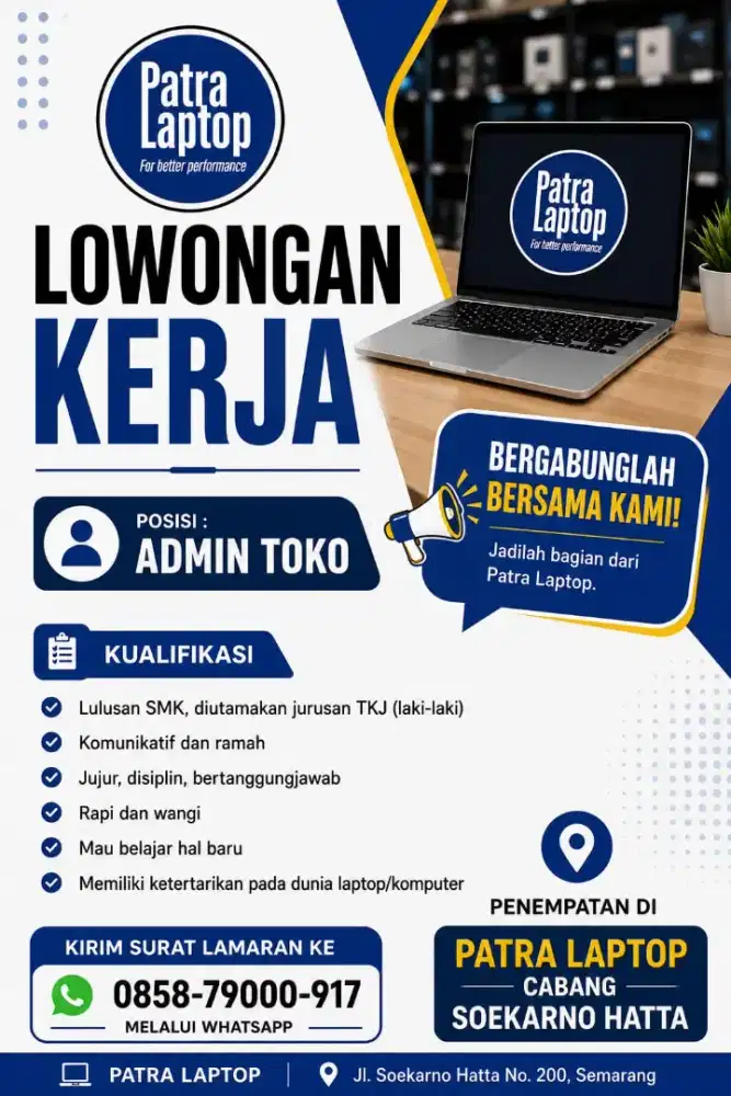 Lowongan Kerja Lulusan SMK TKJ