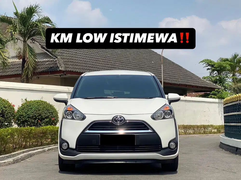 TOYOTA SIENTA V AUTOMATIC 2016 2017 AT Q G FREED MOBILIO BRV LIVINA