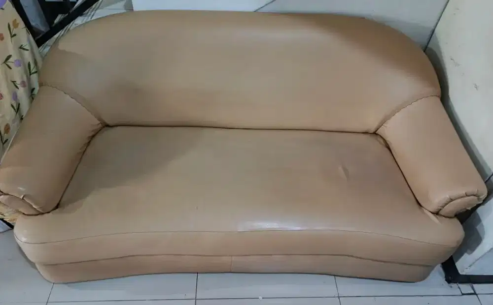 Jual sofa cream