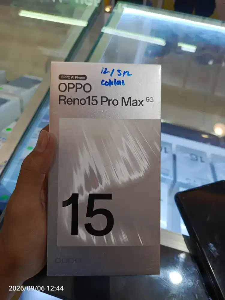 Oppo 15 pro max 12/256 coklat New