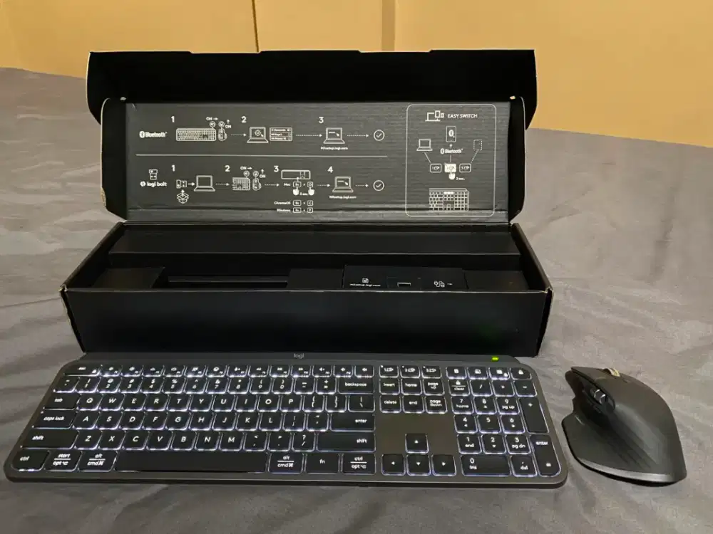 Logitech MX Keys S Combo - MX Keys S + MX Master 3S