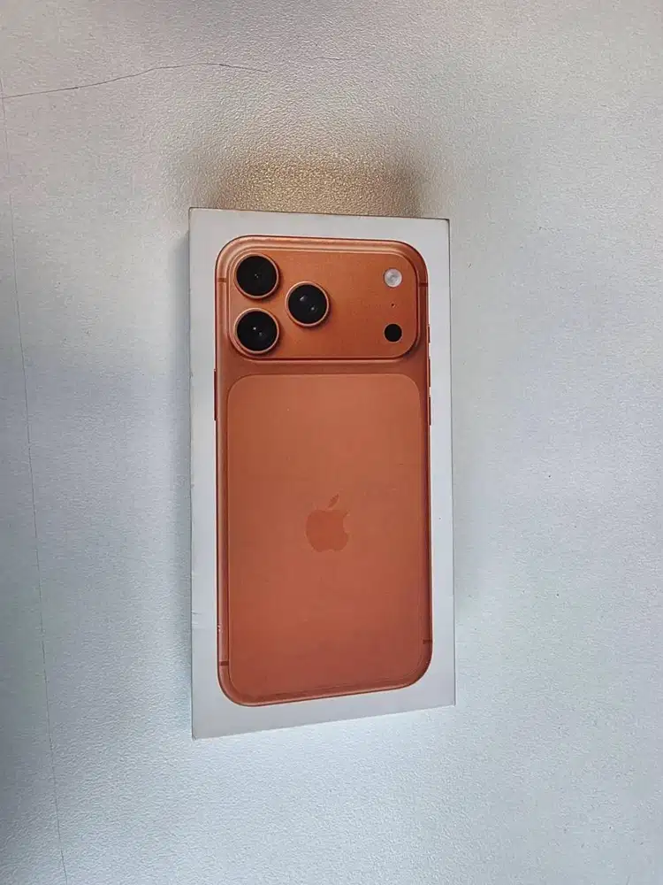 Dijual iPhone ProMax 512GB orange cosmic new segel