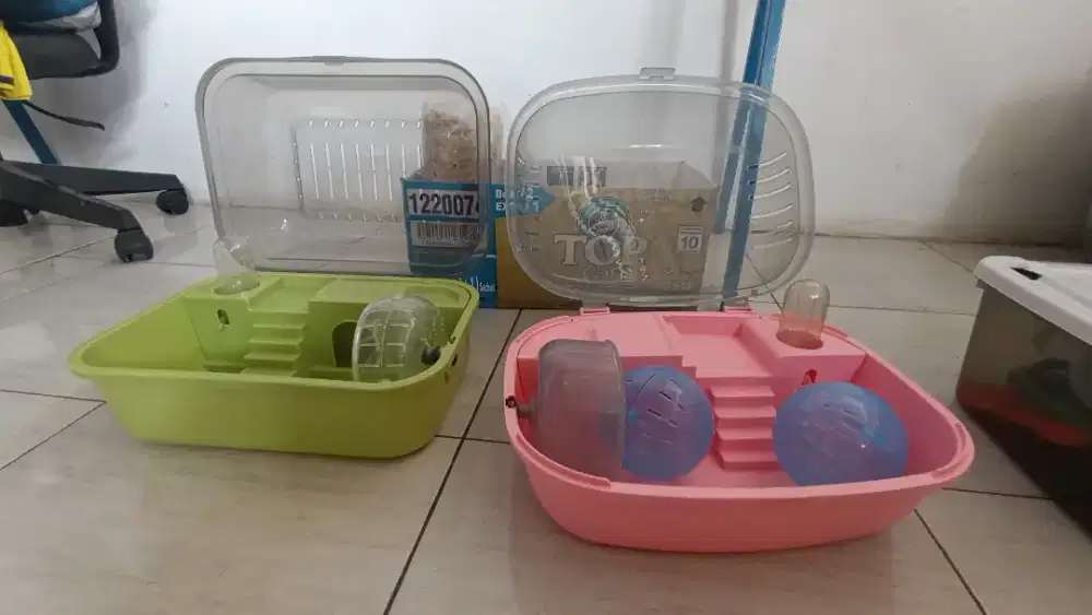 Dijual 2 Rumah hamster masih bagus