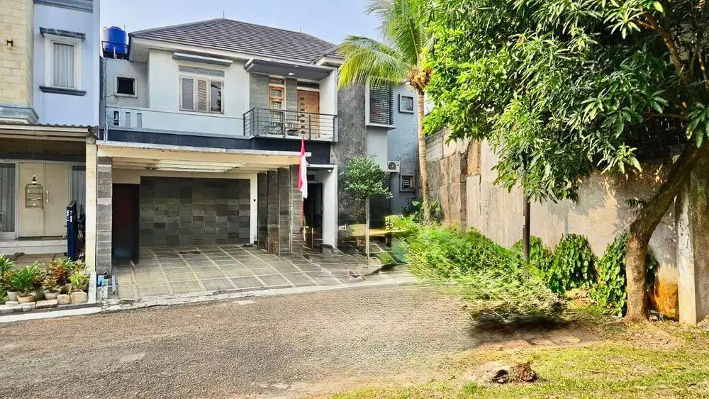 Di jual rumah dengan furniture posisi kuldesak di Legenda Wisata