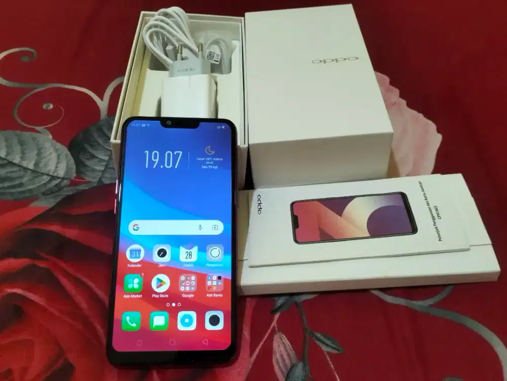 OPPO A3S RAM 6GB  128GB 4G LTE Duos 6.2in Mulus Komplit