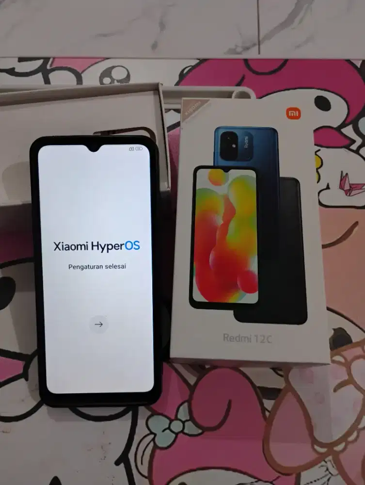 Xiaomi redmi 12c 3/32 mulus fullset