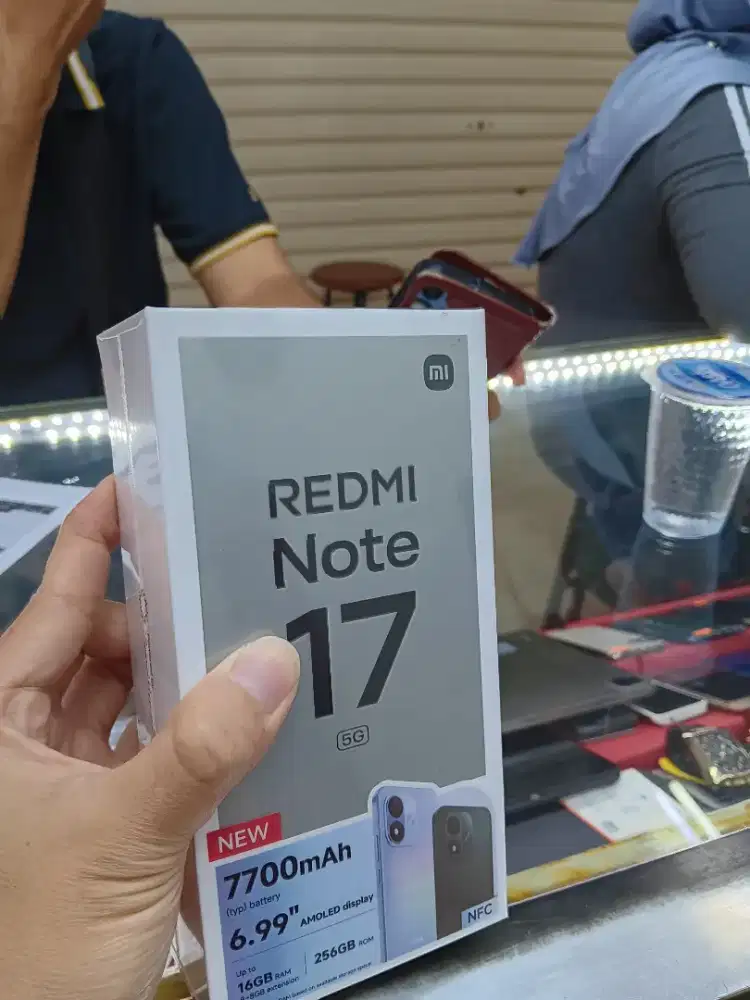 Xiaomi Redmi Note 17 5G 6/128GB Proses Singkat.