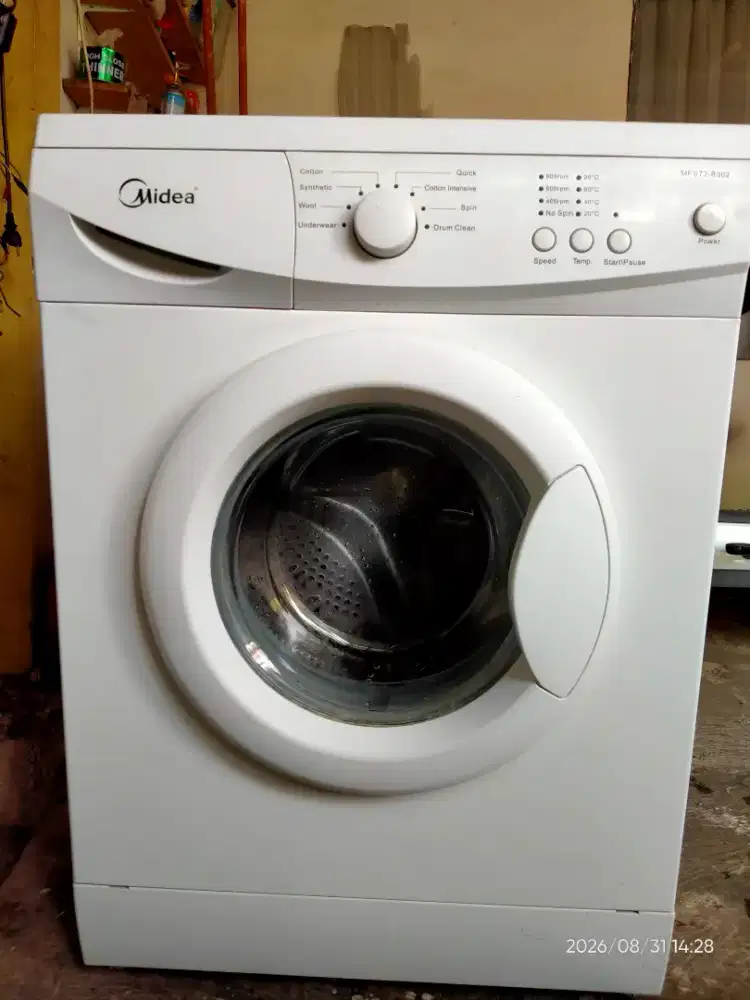 Mesin cuci midea front loading