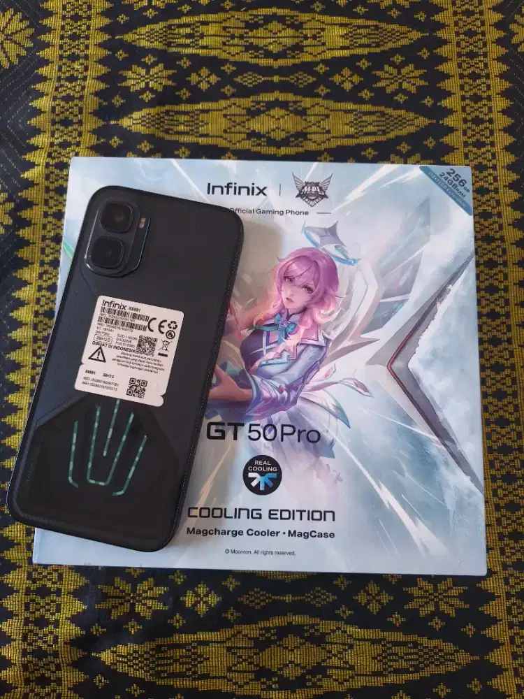 Infinix GT 50 pro 5G Ram 12+12/256gb Lengkap nominus