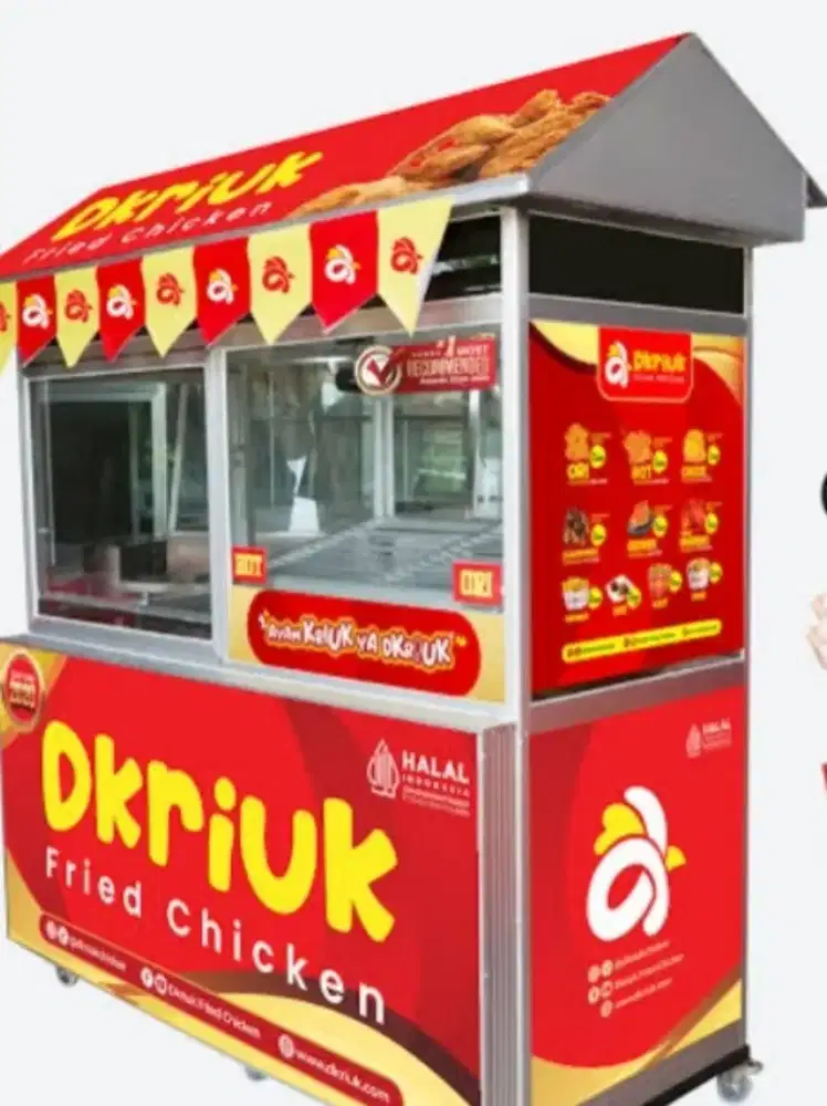 Dijual kemitraan dkriuk  freid chicken