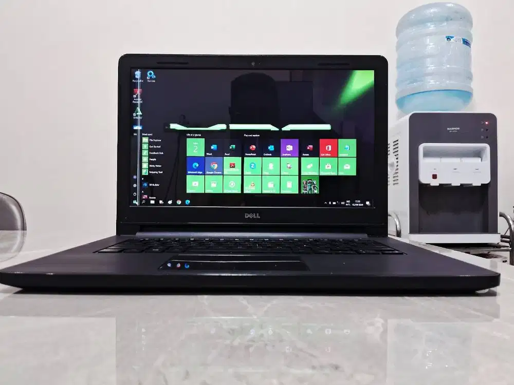 Laptop DELL Slim 4GB SSD ReadyUp Batre BARU Win ORI SLIM Mulus Garansi