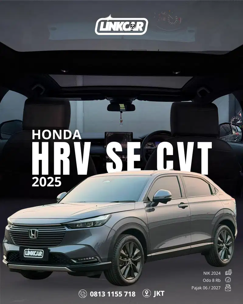 [KM 8RB] Honda HRV 1.5 SE CVT AT