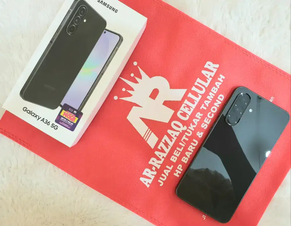 Samsung A36 5G 8/256
FREE KEPALA CAS ORIGINAL 25 W