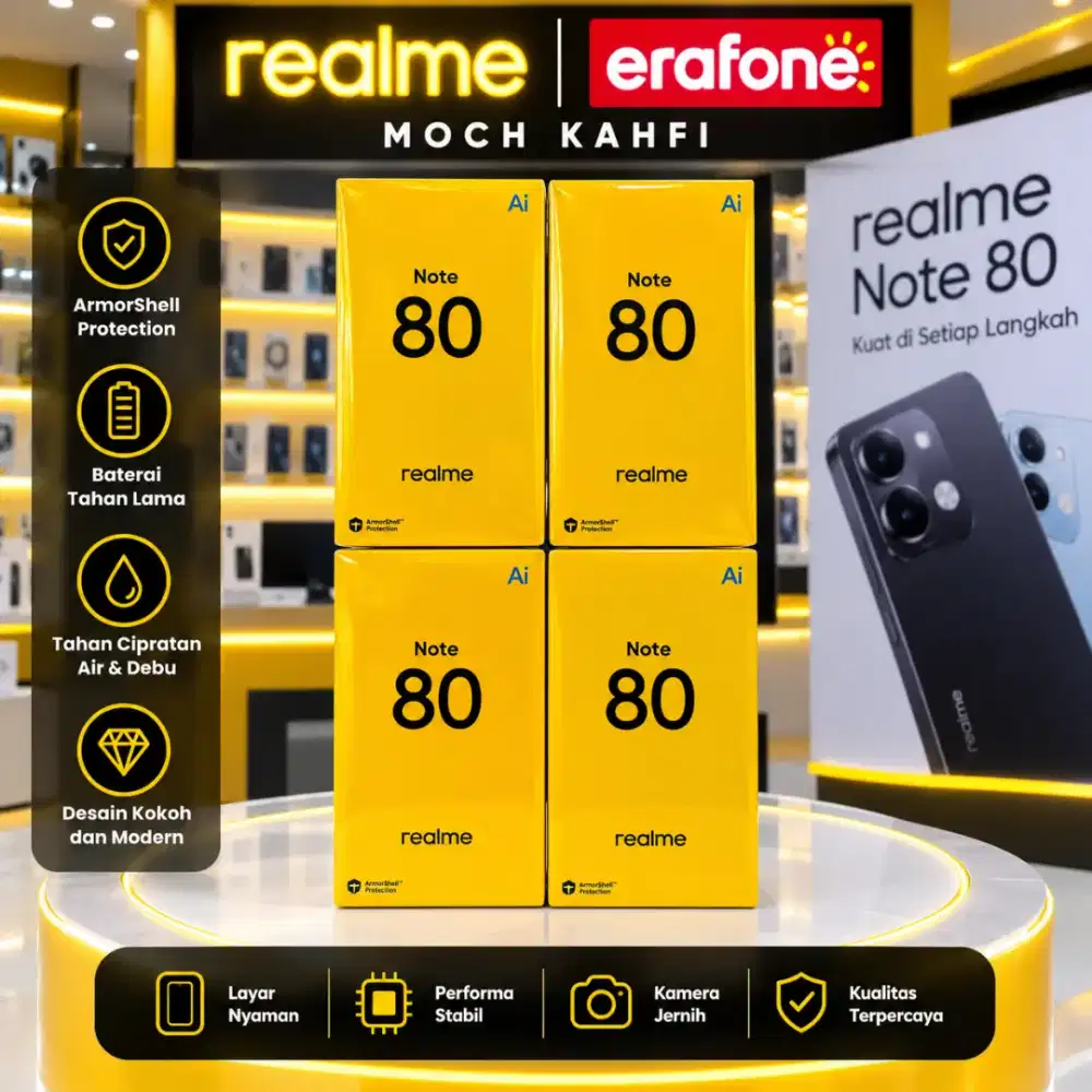 Realme note 80 4/64 & 4/128