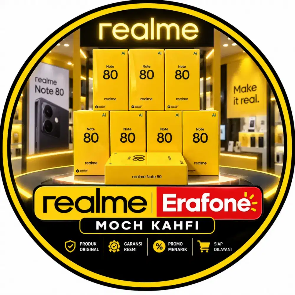 Realme Note 80 Garansi Resmi