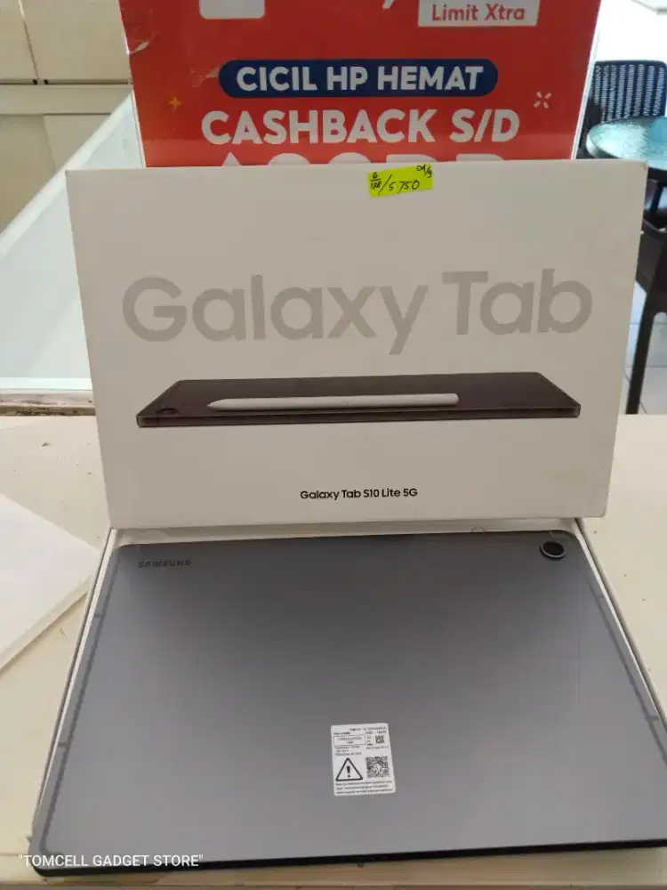 SAMSUNG TAB S10 LITE 5G 6/128 CELLULAR MULUS