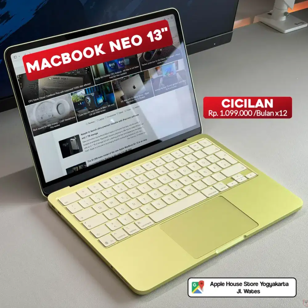 BISA KREDIT MACBOOK NEO 13 2026 TANPA DP