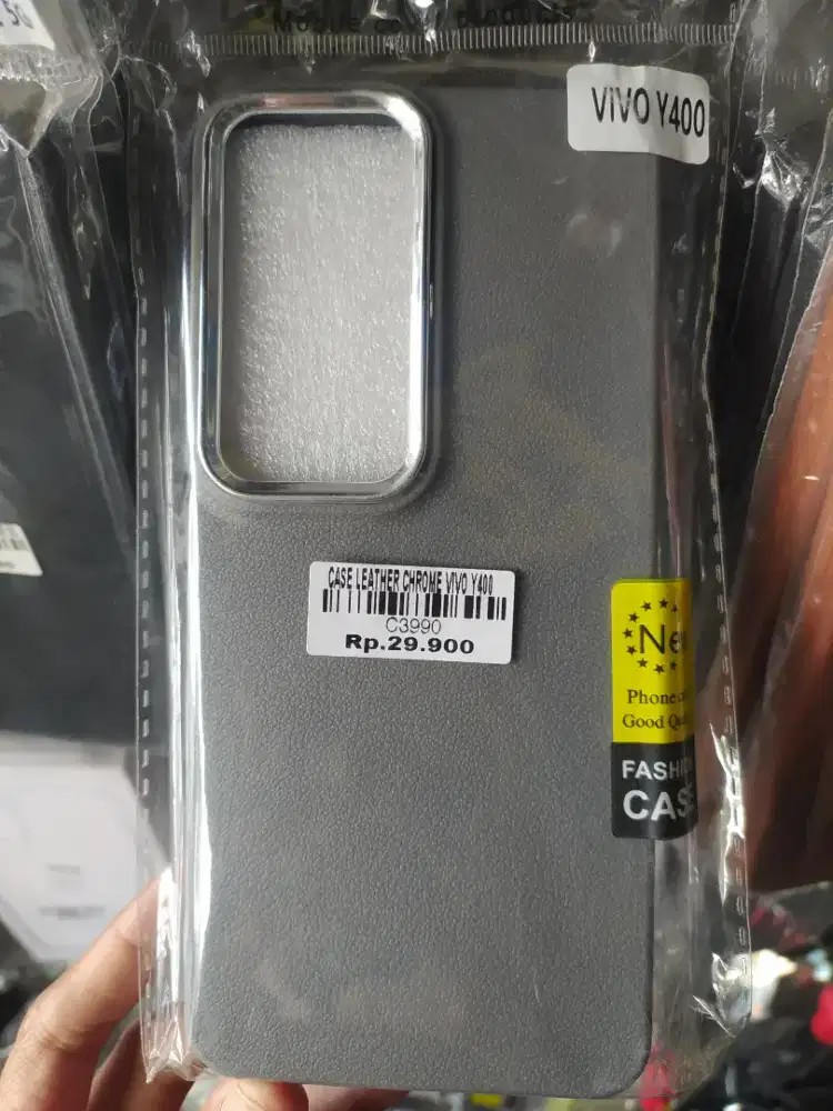 CASE LEATHER CHROME VIVO Y400