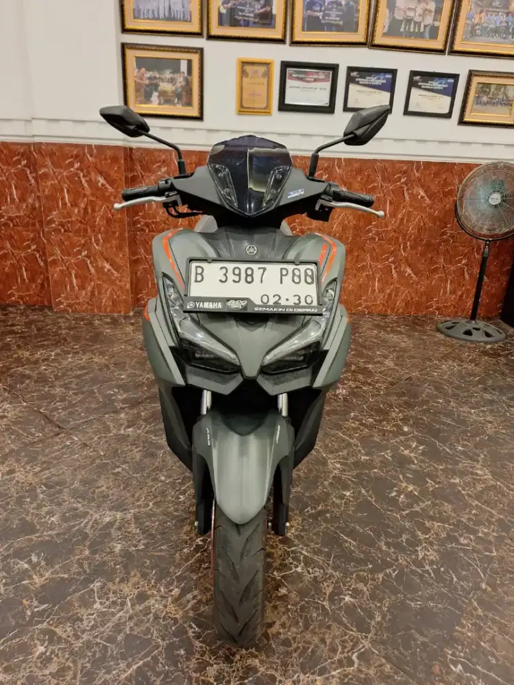 DP 1.5JT YAMAHA AEROX TURBO 2025 KM.RENDAH KTP DAERAH BISA KREDIT