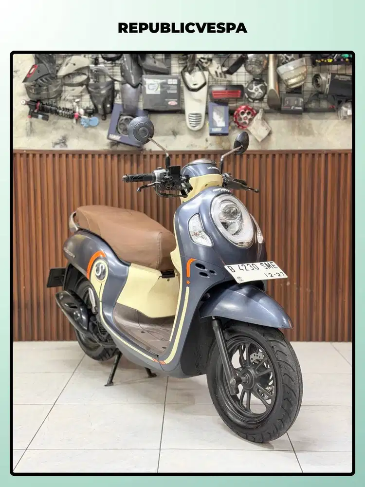 TERMURAH HONDA SCOOPY FASHION TH 2020 WARNA BIRU