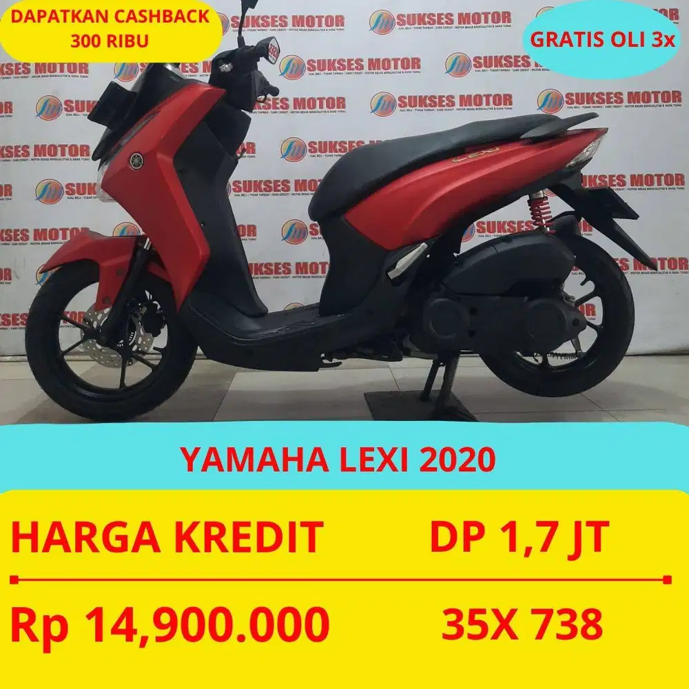 YAMAHA LEXI 2020 DP MURAH 1,7 JUTA GUYSS
