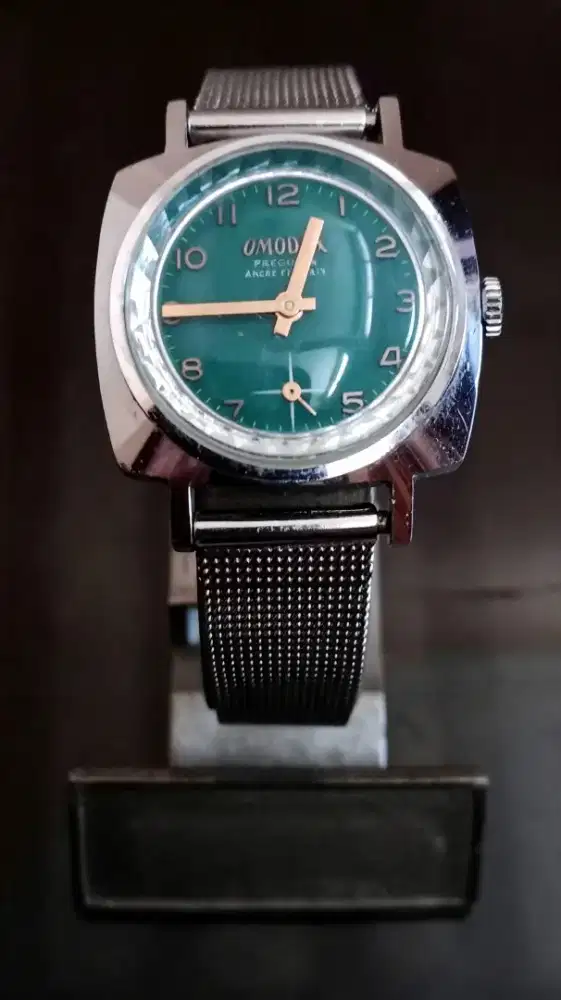Vintage 1960's Omodox Precision Green Dial RARE!