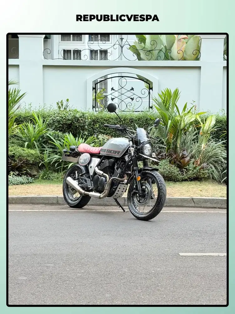 TERMURAH BENELLI KEEWAY SCR 250V WARNA DYNAMIC SILVER TH 2023